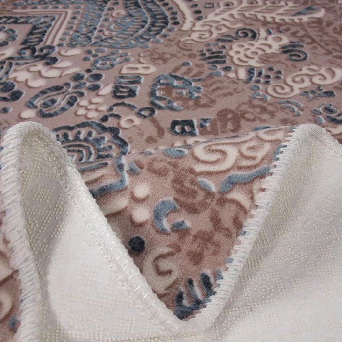 Aksu Antiallergic Soft Desen Rug - Kristal Carpets