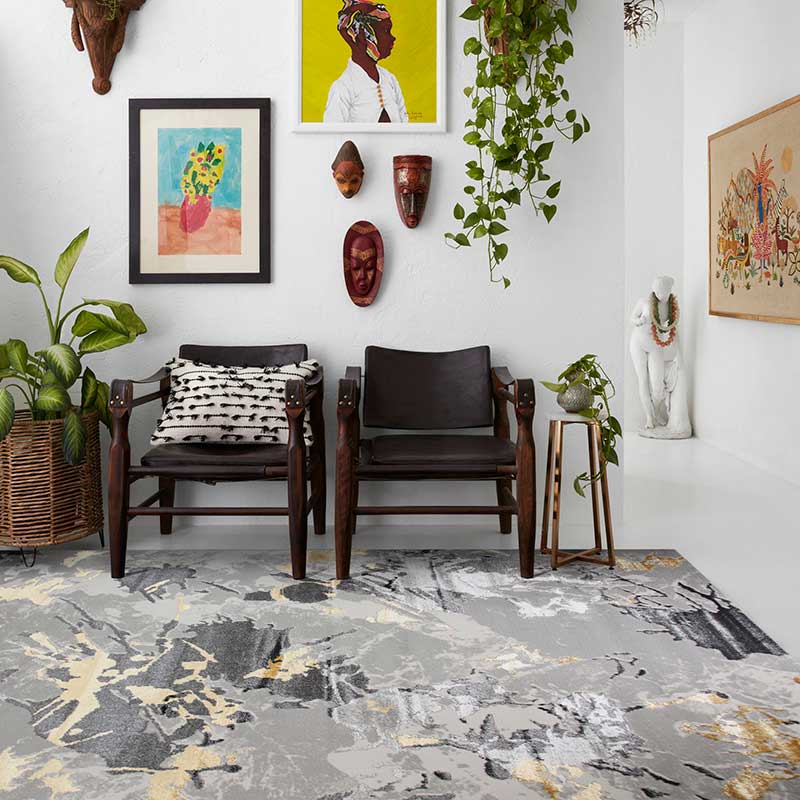 Alin Chic Geometric Rug - Kristal Carpets