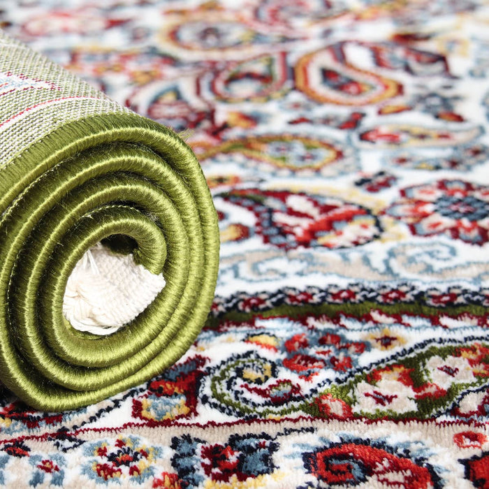 Anatolia Green Curve Rug - Kristal Carpets