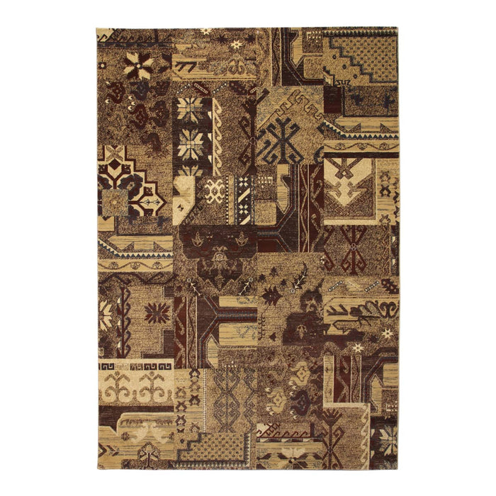 Kashmir Brown Decor Rug 160x230 - Kristal Carpets