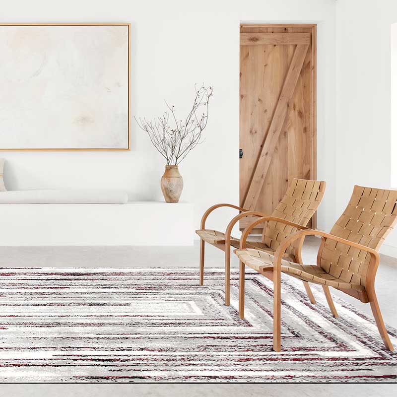 Merry Snowflake Patterned Rug - Kristal Carpets