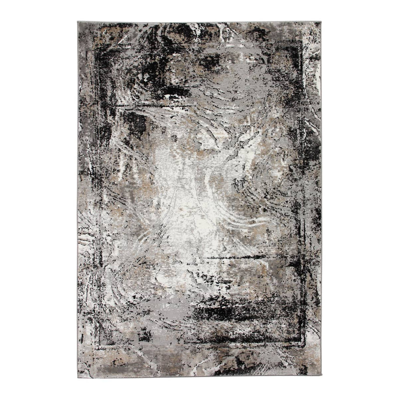 Merry Black Cloud Rug - Kristal Carpets
