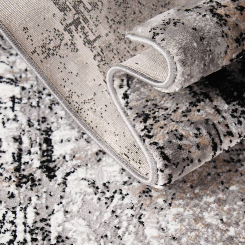 Merry Black Cloud Rug - Kristal Carpets