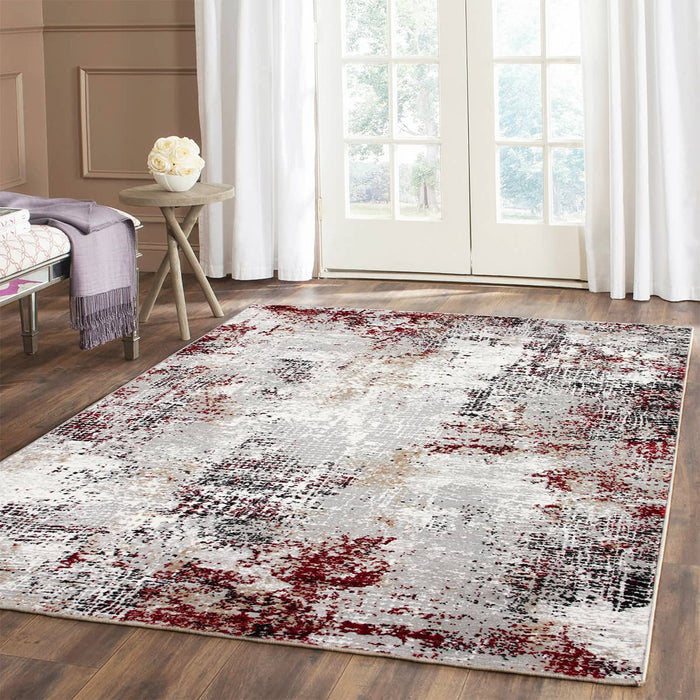 Merry Red Dot Rug - Kristal Carpets