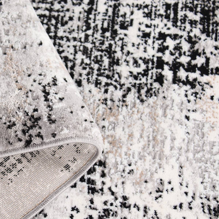 Merry Black Dot Rug - Kristal Carpets