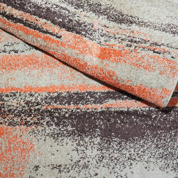 Promo Brown Dream Brush Rug 150x200 - Kristal Carpets