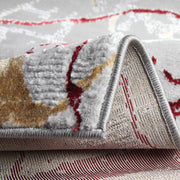 Star Slit Red Rug - Kristal Carpets