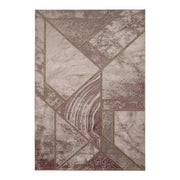 Star Wave Pink Rug - Kristal Carpets