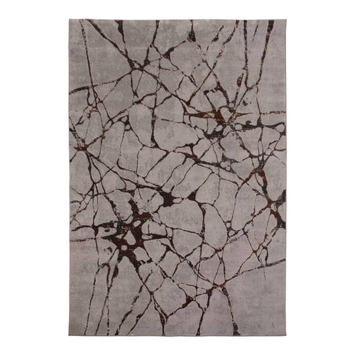 Star Slit Brown Rug