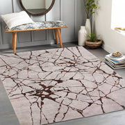 Star Slit Brown Rug - Kristal Carpets