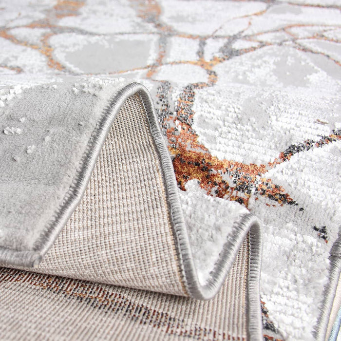 Star Slit Brown Rug - Kristal Carpets