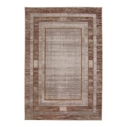 Star Frame Brown Rug - Kristal Carpets