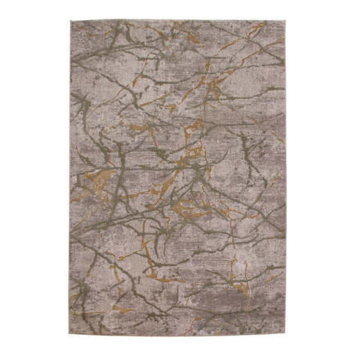 Star Slit Green Rug - Kristal Carpets